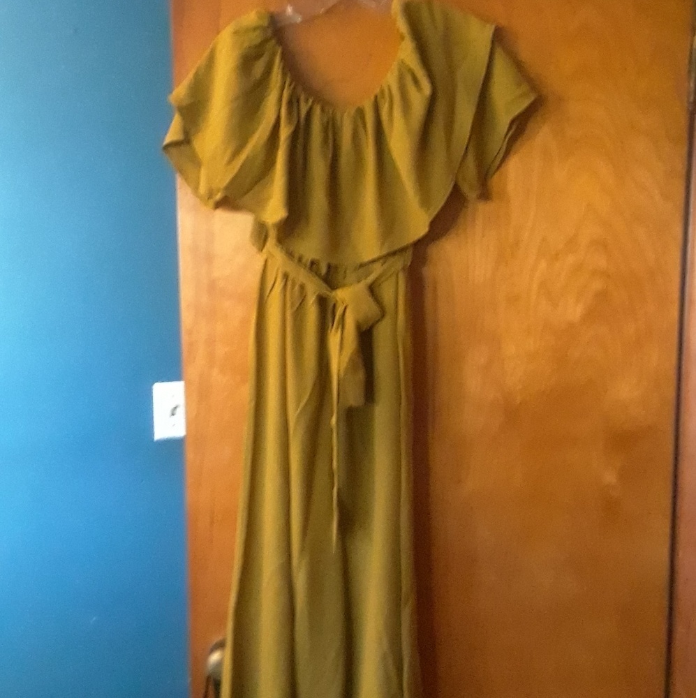 Off Shoulder Jumpsuit